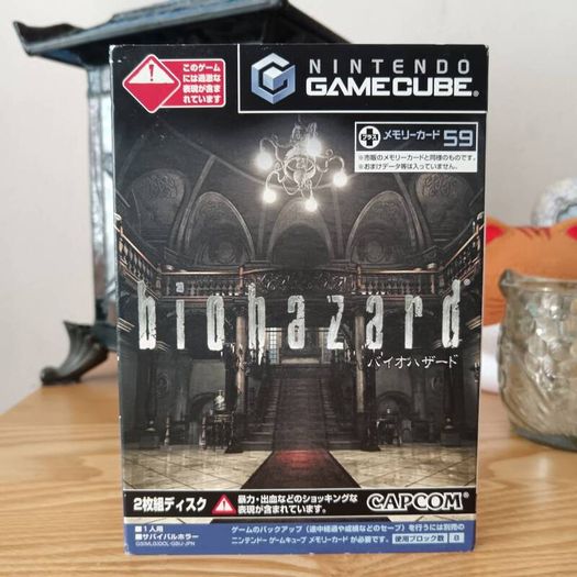 Biohazard Nintendo Game Cube Games Resident Evil Memory Card Japan.