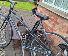 Classic ladies road racing bike