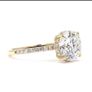 New 3.52ct Lab Grown Diamond 18ct Yellow Gold Ring Image 3