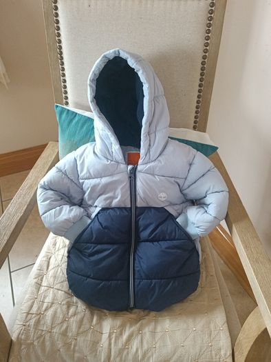 Baby boys toddler Timberland warm feather coat winter puffer jacket  in size 2
