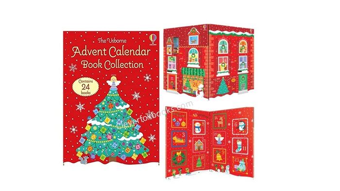 Advent Calendar 24 Book Collection Usborne