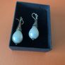 Vintage Sterling Silver Earrings 925 Image 5
