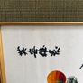 Vintage Chinese Silk Embroidery Beautiful Framed Bird Artwork Image 3