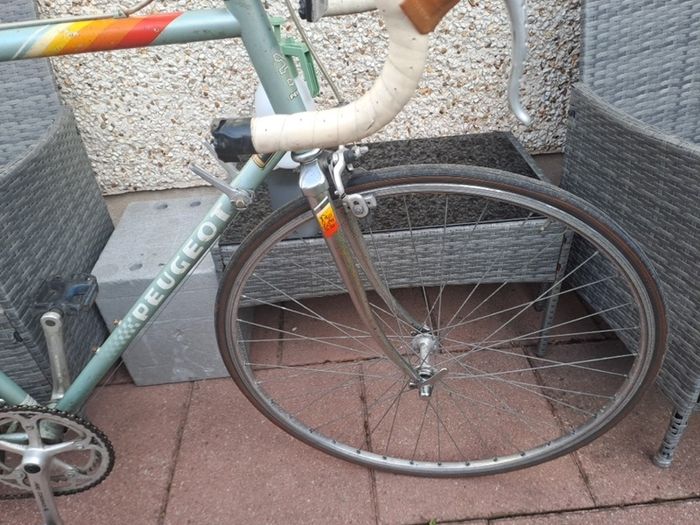 Vintage Puegeot 501 12 speed Racing Bike.