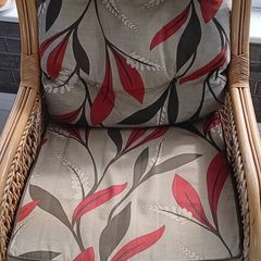 wicker chair reasonable condition.