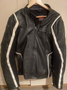 motorbike lather jacket Dainese size 56