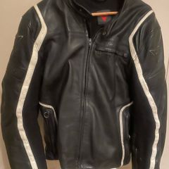 motorbike lather jacket Dainese size 56