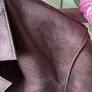 Bnwt Burgundy H&M suede effect jacket size xsmall Image 5
