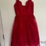 Occasion red ChiChi London dress Image 2