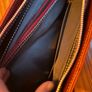 Oxblood Ostrich Leather Bag Image 6