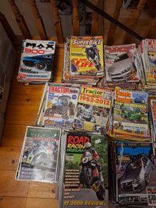car, tractor and bike magazines