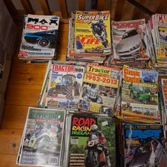 car, tractor and bike magazines