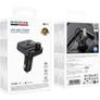 BOROFONE BC61 Ocean 45W (High Power) USB-A and USB-C / Type-C Dual Port Car BT FM Transmitter(Black) Image 3