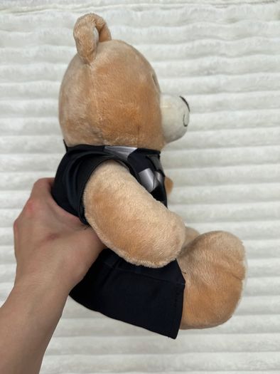 Build A Bear Workshop BAB Brown Bear The Dark Knight Batman Not Working Used Please see pictures