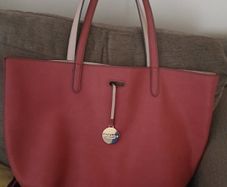 pink carvela tote bag