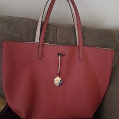 pink carvela tote bag
