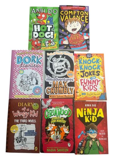 Children book- mix 8 books Age 7+