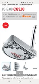 Brand New Scotty Cameron Super Select Golo 6 Putter