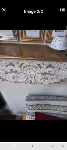 French style decorative shelf