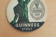 Vintage Guinness coaster
