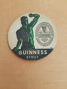 Vintage Guinness coaster