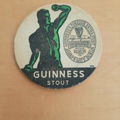 Vintage Guinness coaster