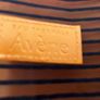 AVENE Eau Thermale tote carry bag holdall.. Black stripes with orange trim & and inner sac. IMMACULATE UNUSED & AS NEW. Image 6