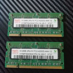 1gb(512mbx2) Hynix 2rx16 Pc2-4200s-444-12  Ddr2-533 Ram Sodimm