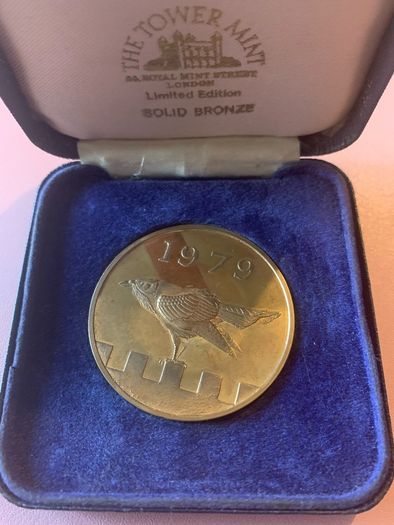 Tower Of London Bronze Medal