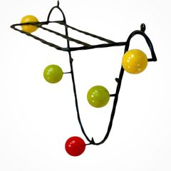 Vintage French Coat Rack