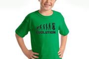 Minecraft Evolution Childrens t-SHIRT Tee TOP