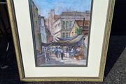 Large framed picture