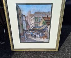 Large framed picture
