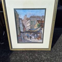 Large framed picture