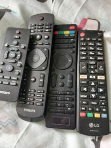 ON HOLD TV remotes - Philips and LG