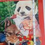 New large 48 piece Endagered Animals Jigsaw Book Image 3