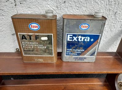 Esso Oil Cans