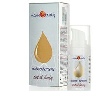 NanoBeauty NANOSERUM total body NEW NANO-TECHNOLOGY All-in-One with gold, silver, silica and zinc nanoparticlesANTI-AGE LIFT-ACTIVE intensively rejuvenating serum that supports skin's biological rejuvenation with additional active anti-wrinkle effect Inno
