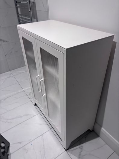 Bisley Fern Middle Peek Metal Sideboard Hall Cabinet