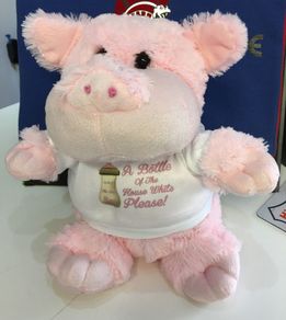 Personalised Photo Pippa Pig Crazy Critter cuddly soft toy with your photo and text