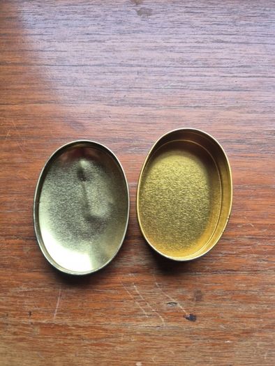 Vintage Oval Container