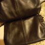 Banana Republic Black Duo Leather Envelope Bag Image 7