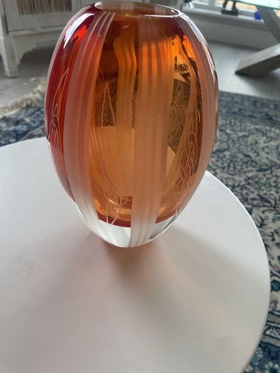 Beautiful Celtic Glass Art Piece by Anne Flynn