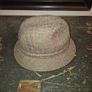 Marks & Spencer 100% Wool Tweed Trilby Hat Image 2