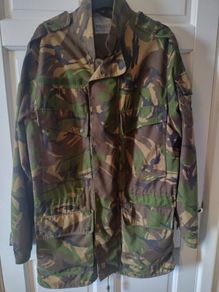 Dutch army jacket, woodland dpm (large long)