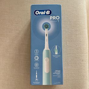 Unboxed OralB electric toothbrush