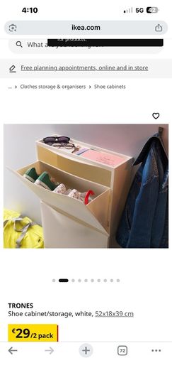 shoe storage