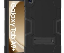 For Samsung Galaxy Tab A9 Plus SM-X210 Hard Case Survivor With Stand Black