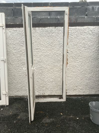 PVC back door