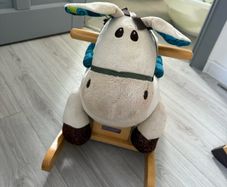 Wooden Baby Rocking Animal Donkey